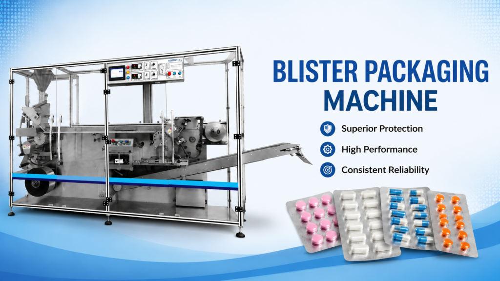 Blister Packing Machine for Pharmaceutical Tablets